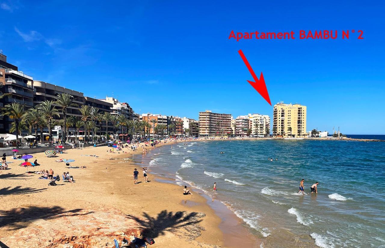 Apartament Bambu N°2 Przy Plazy Piekny Widok Torrevieja Extérieur photo